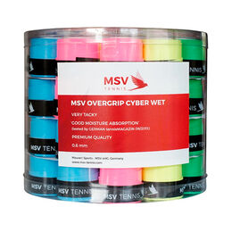 Vrchní Omotávky MSV MSV Overgrip Cyber Wet, 60/Pack